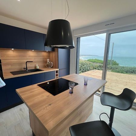 Le Bruit Des Vagues Villa Les Pieux Buitenkant foto